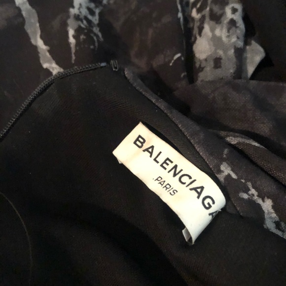 💗Stunning Balenciaga Marble Print Dress💗 - Picture 6 of 7